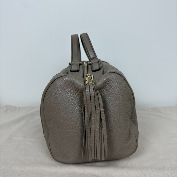 Gucci Medium Pebbled Boston Soho Bag - Picture 12 of 14